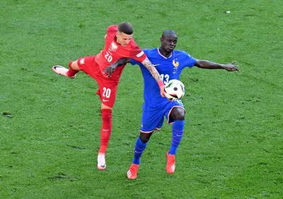 مباراة فرنسا وبولندا في يورو 2024