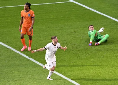 مباراة هولندا والنمسا في يورو 2024