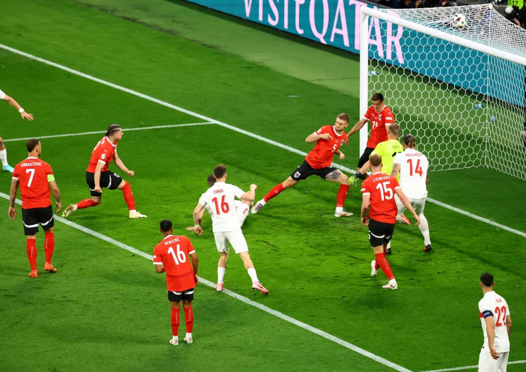 مباراة  تركيا والنمسا في يورو 2024