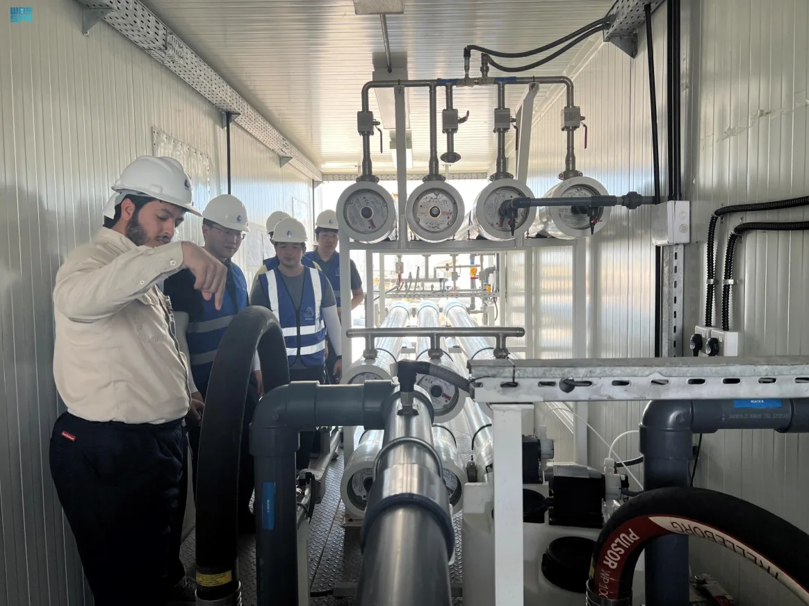 الهيئة السعودية للمياه تبدأ تطبيق تقنية متقدمة لإنتاج كربونات الكالسيوم