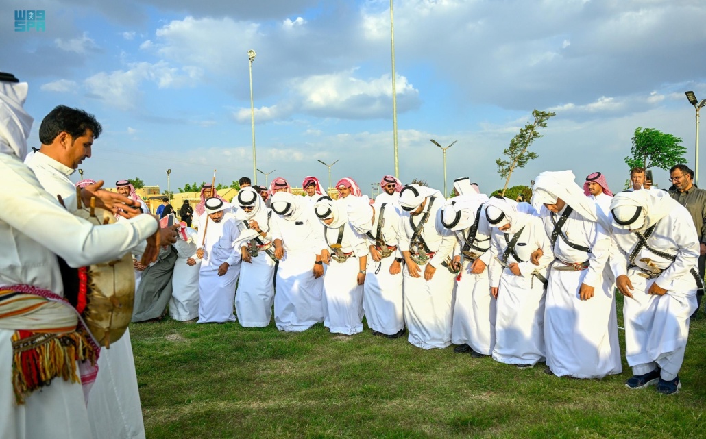 جانب من فعاليات قرية بن عضوان السياحية