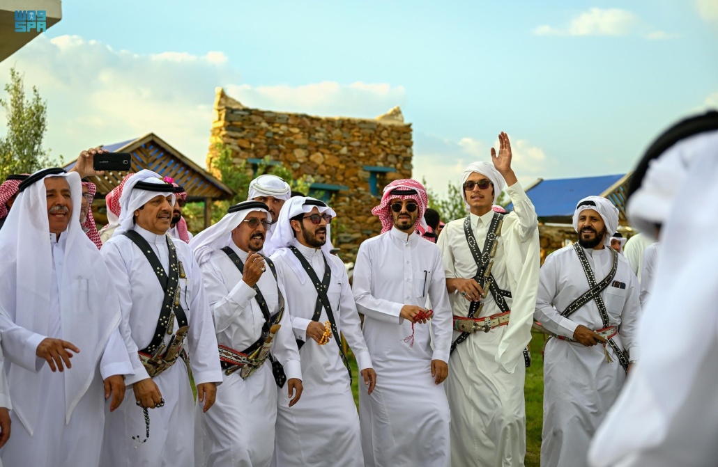 جانب من فعاليات قرية بن عضوان السياحية