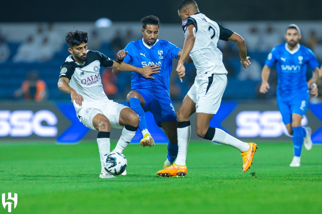 مباراة الهلال والسد القطري في بطولة كأس الملك سلمان للأندية