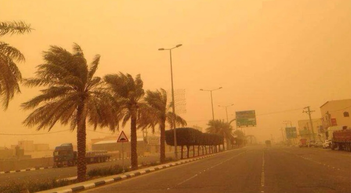 الغبار يشمل كذلك أجزاء من مناطق مكة والمدينة والرياض والشرقية