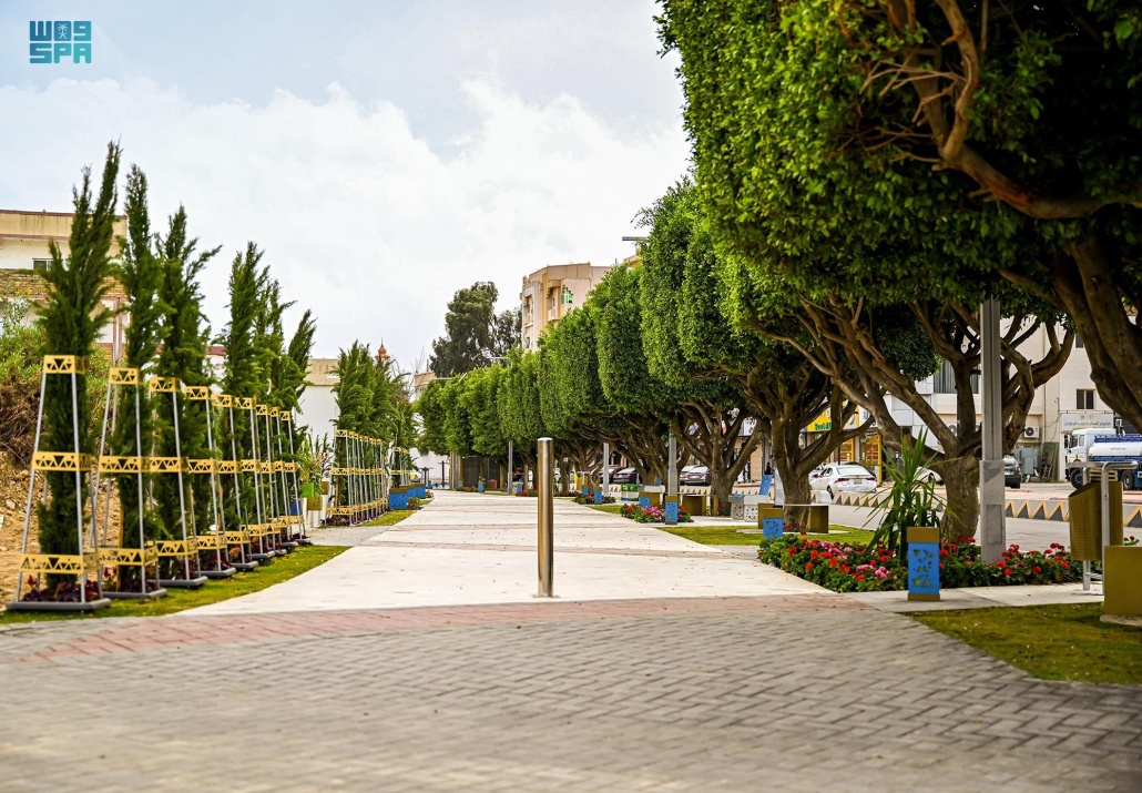 مشروع ممشى الباحة يسهم في تحسين المشهد الحضري