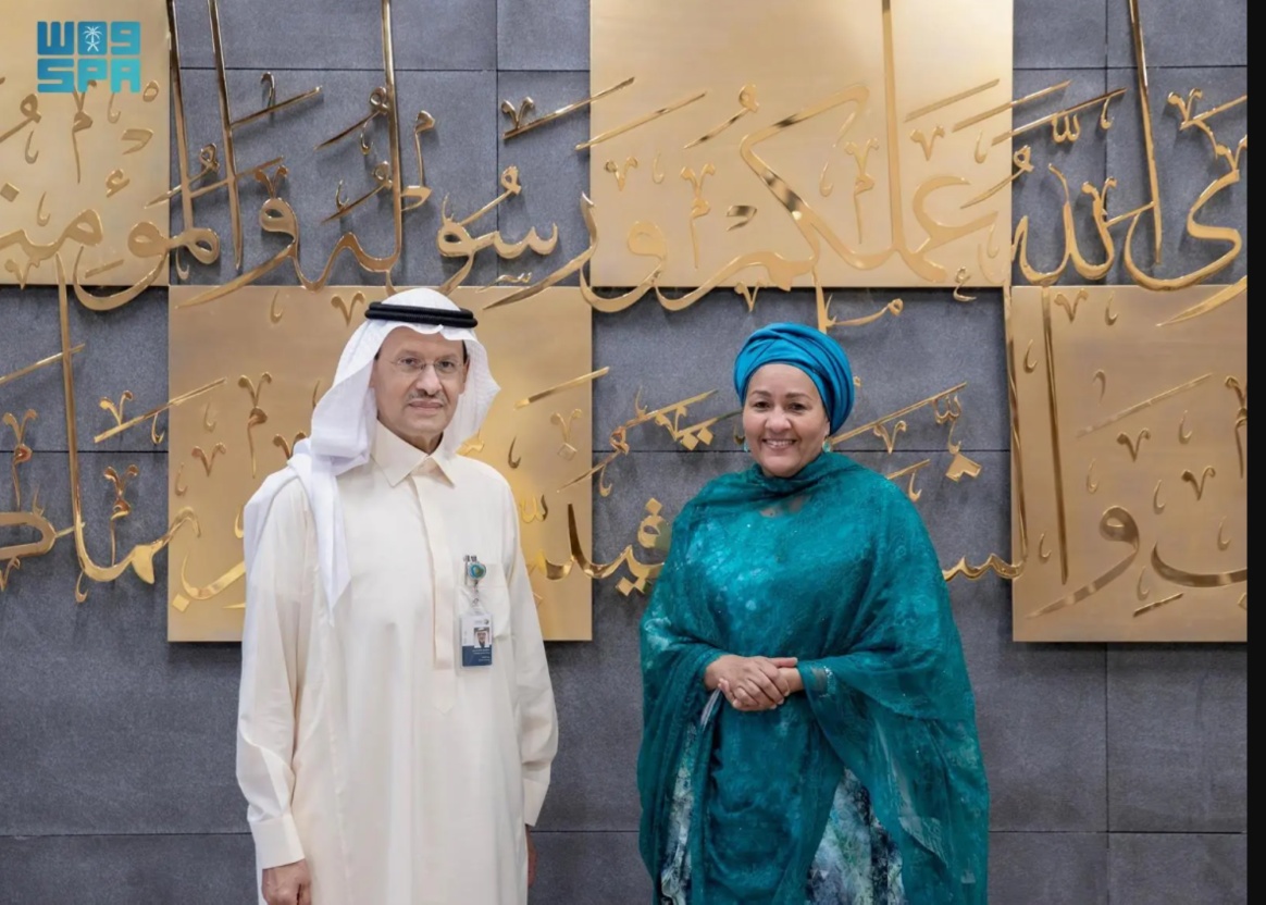 وزير الطاقة يستقبل نائبة الأمين العام للأمم المتحدة