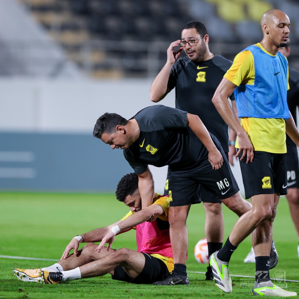 الاتحاد يتدرب تحت قيادة جاياردو