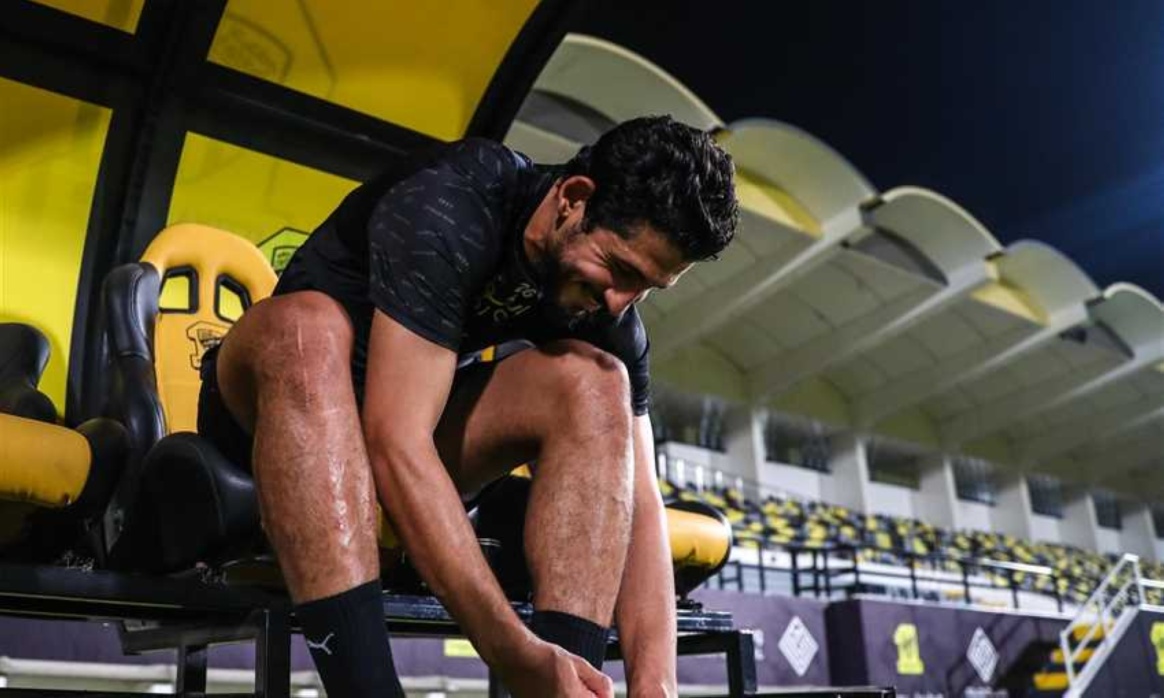 أحمد حجازي مدافع الاتحاد