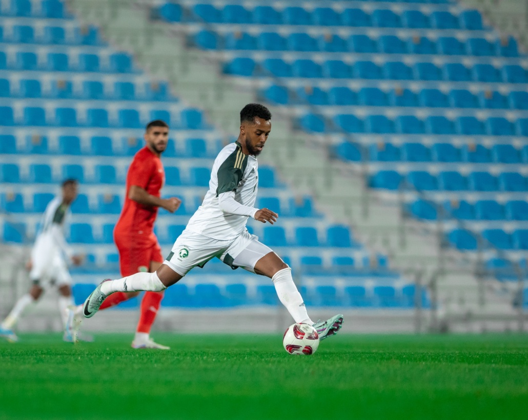 ودية الأخضر أمام فلسطين