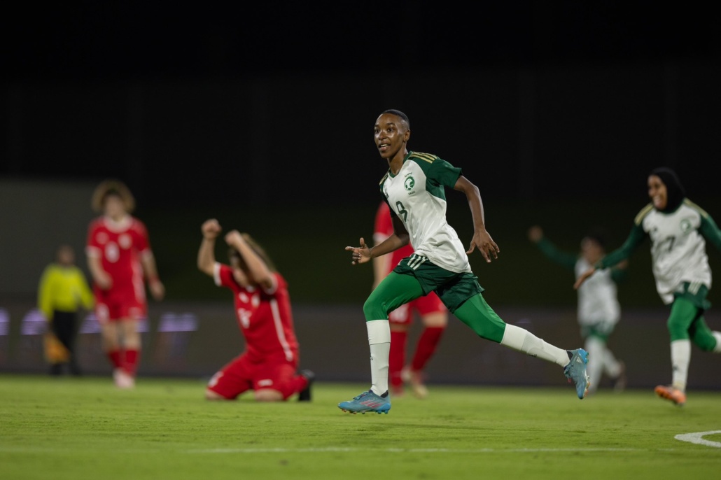 أخضر السيدات يهزم سوريا وديًا بهاتريك للبندري مبارك