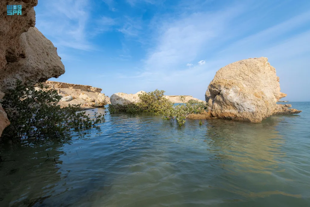 شاطئ "المسدود" يمثل جواهر طبيعية في المملكة