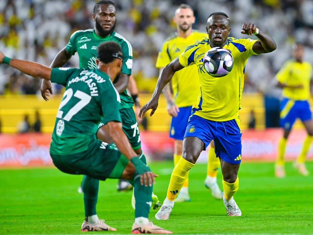 مباراة النصر والأهلي في دوري روشن