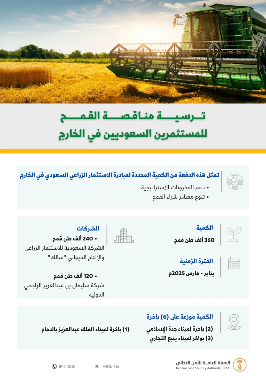 الشراكة مع المستثمرين السعوديين بالخارج تأتي في إطار خطط دعم المخزونات الإستراتيجية