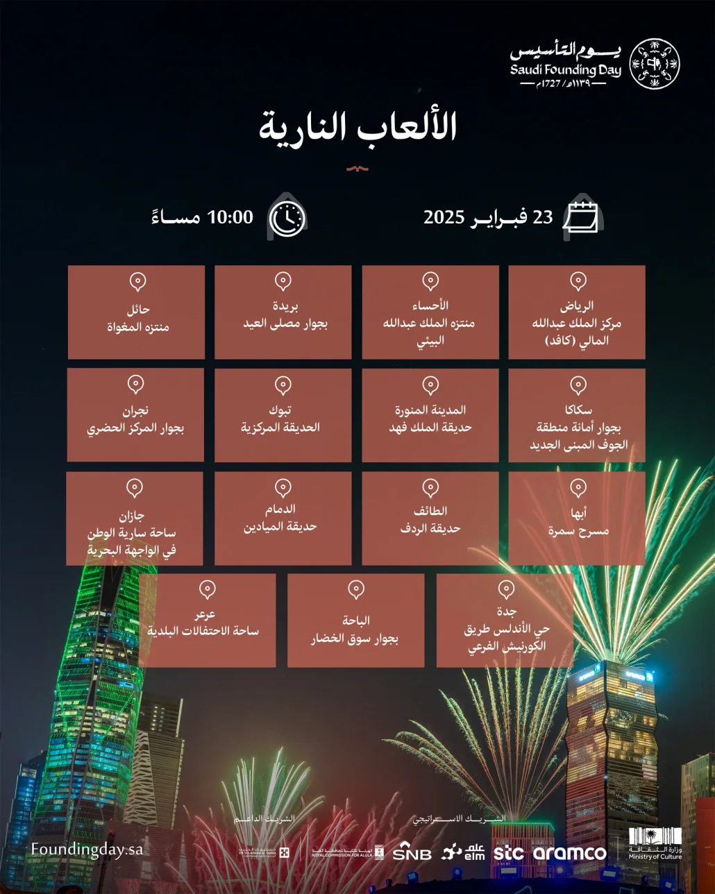 إحياءًا لذكرى تأسيس الدولة السعودية الأولى