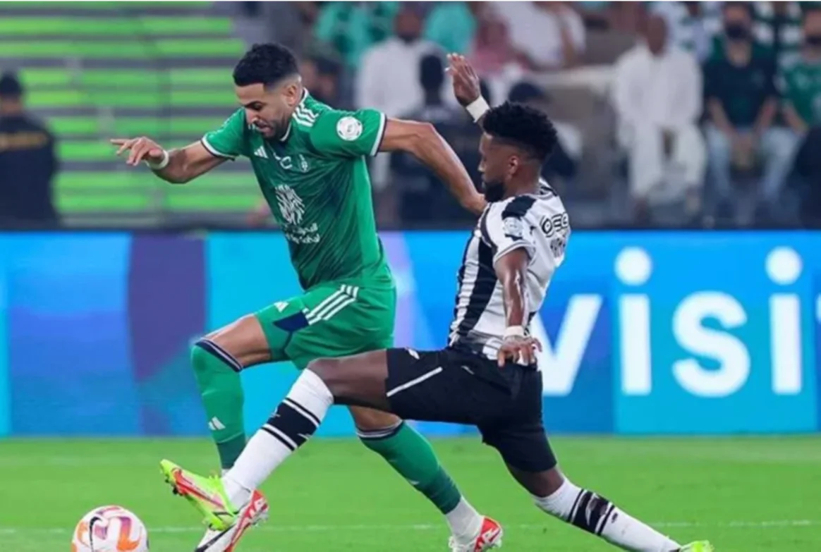 مباراة الأهلي والشباب