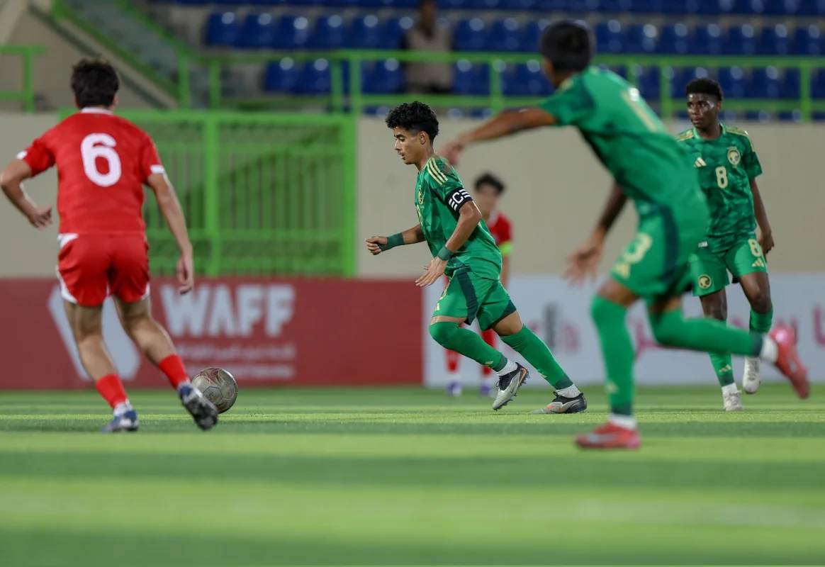 الأخضر يتعادل مع لبنان في بطولة اتحاد غرب آسيا تحت 17 عامًا