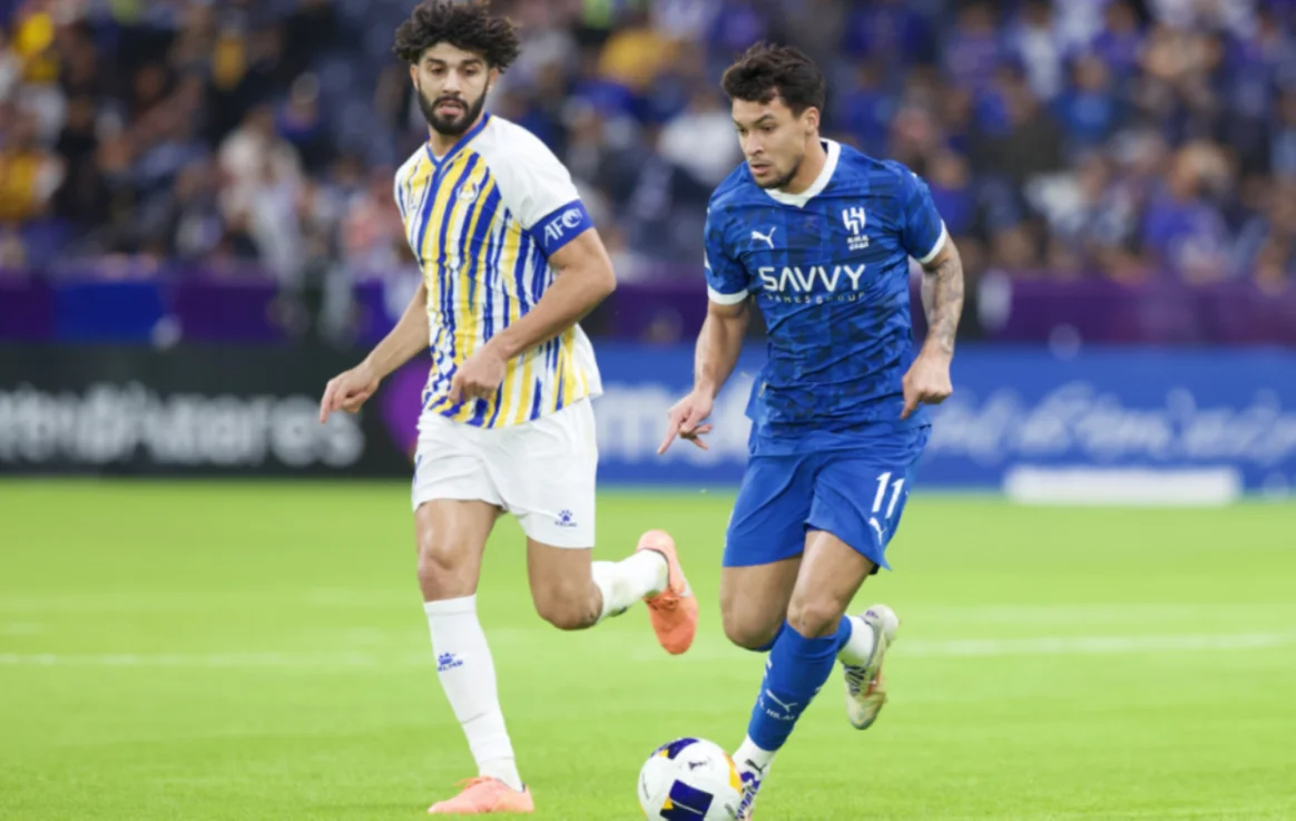 مباراة الهلال والغرافة