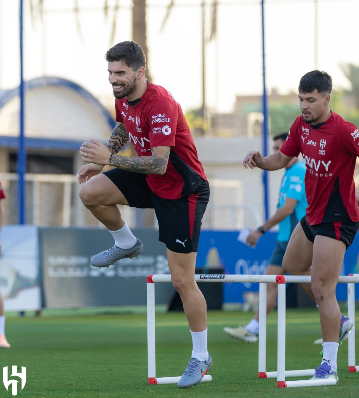 جانب من تدريبات الهلال