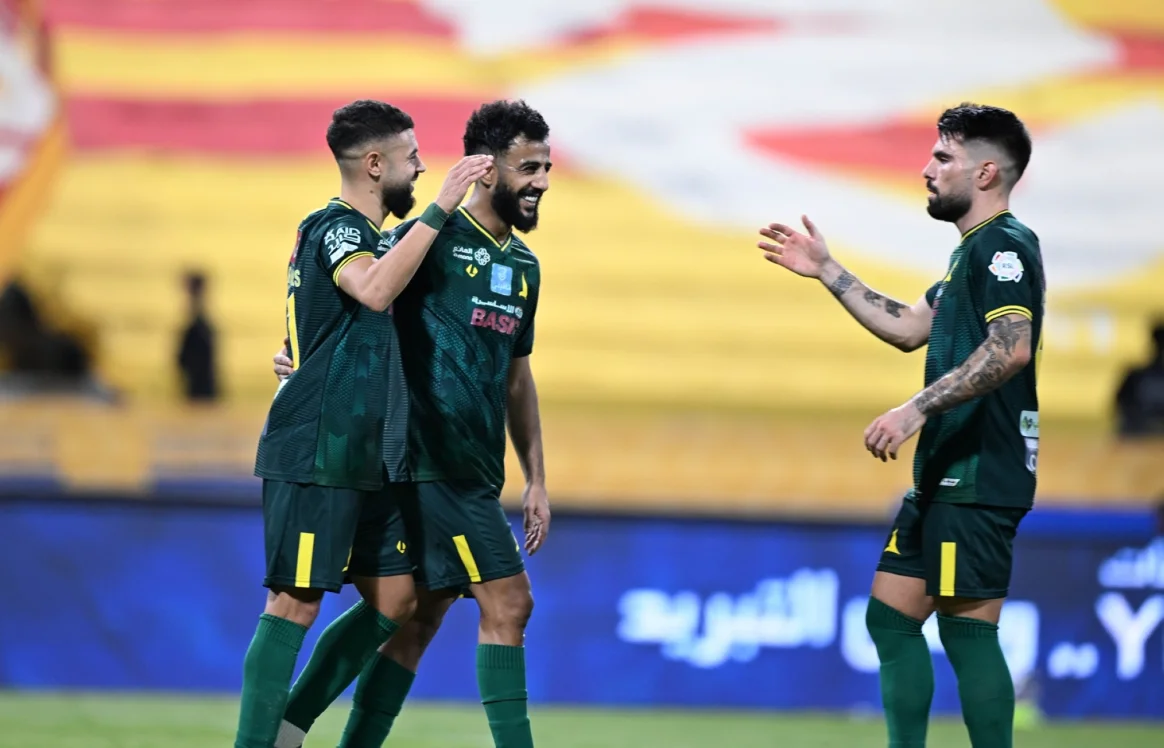 مباراة الخليج والحزم بدوري روشن