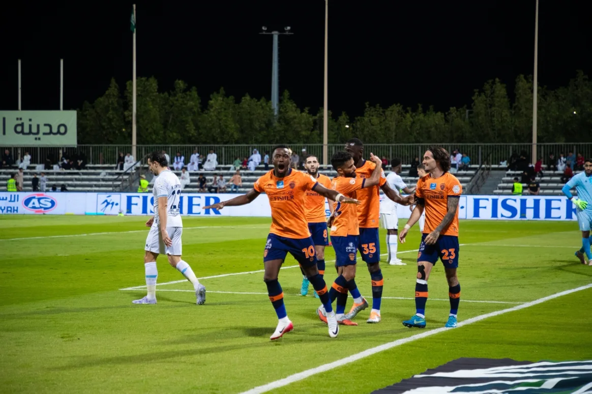 مباراة الفيحاء والأخدود بدوري روشن