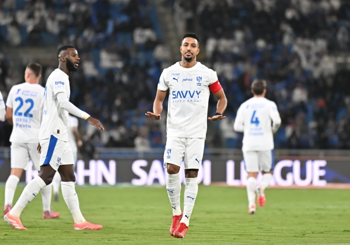 سالم الدوسري لاعب الهلال