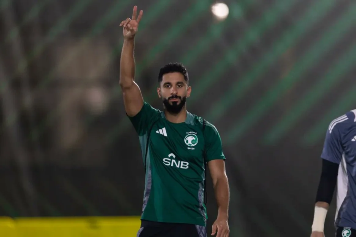 إصابة صالح الشهري مع المنتخب السعودي