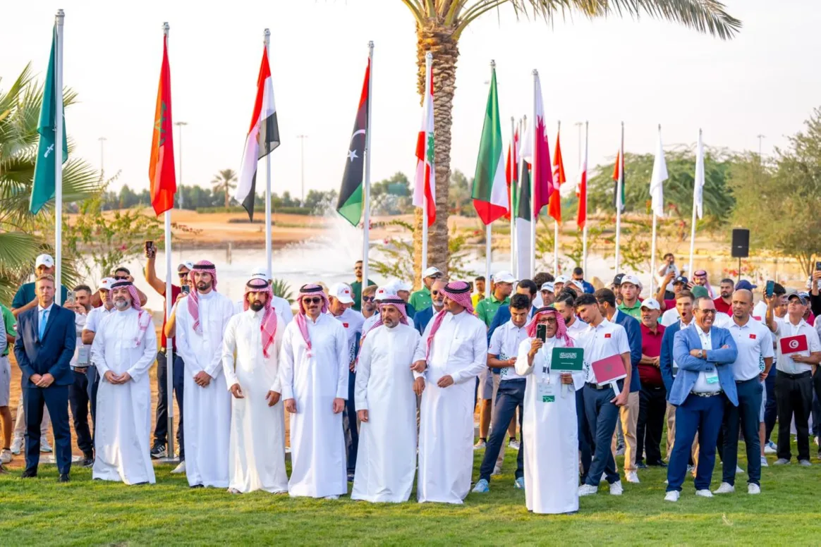 الافتتاح الرسمي للبطولة العربية للجولف للرجال والروّاد