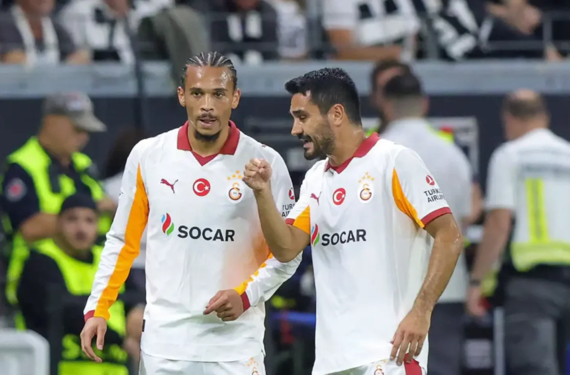 النجم الألماني ليروي ساني، لاعب غلطة سراي التركي