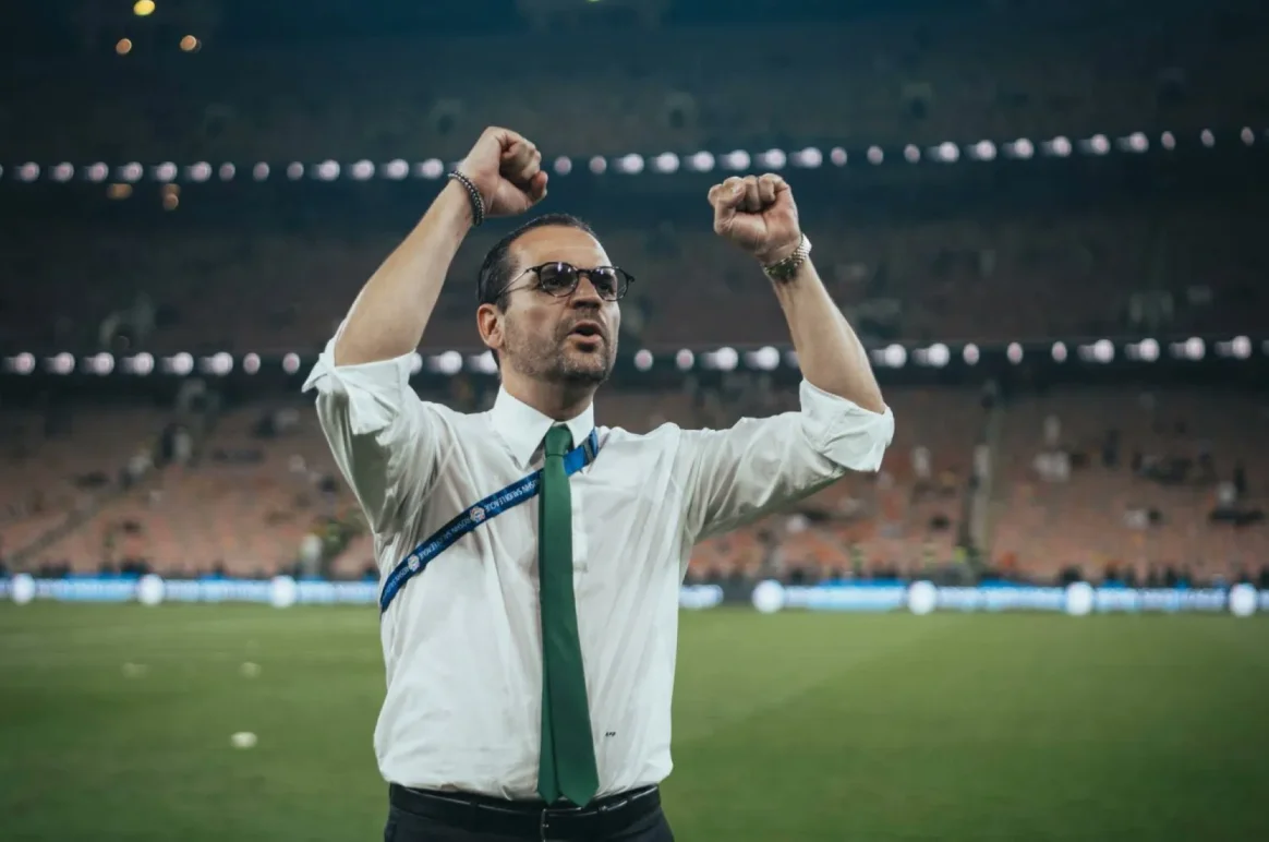 روي بيدرو المدير الرياضي بالنادي الأهلي