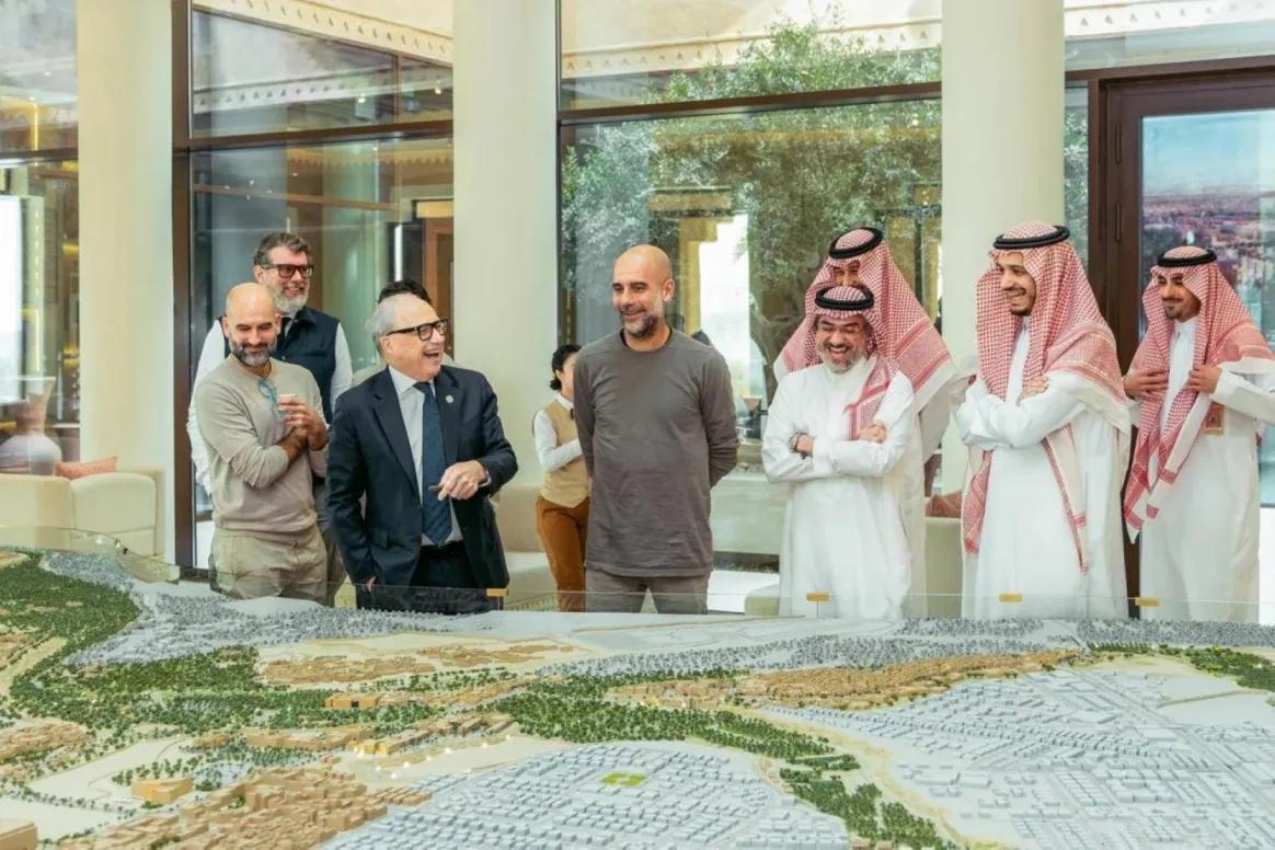 بيب جوارديولا يزور الدرعية