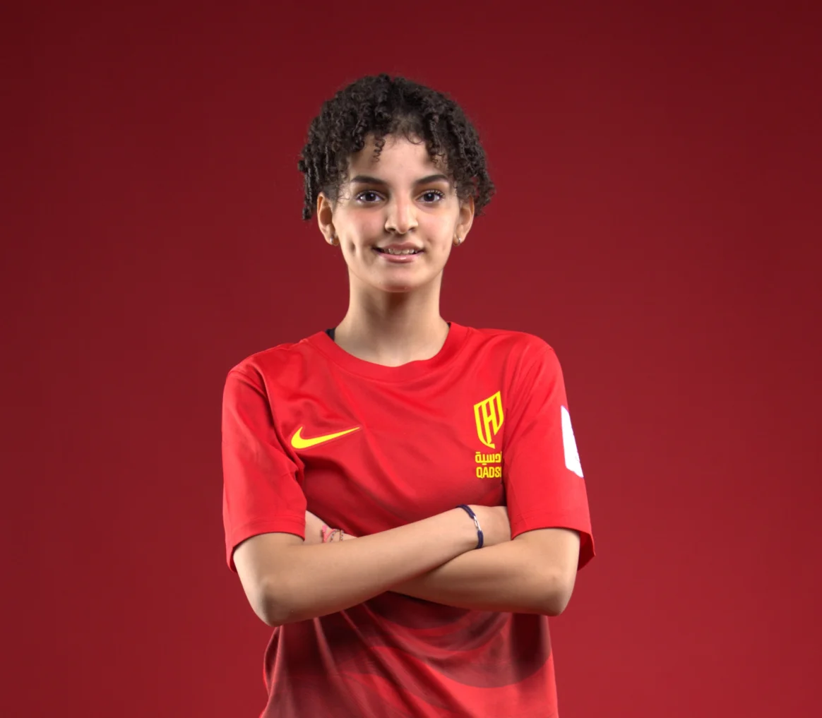 اللاعبة رند الزهراني