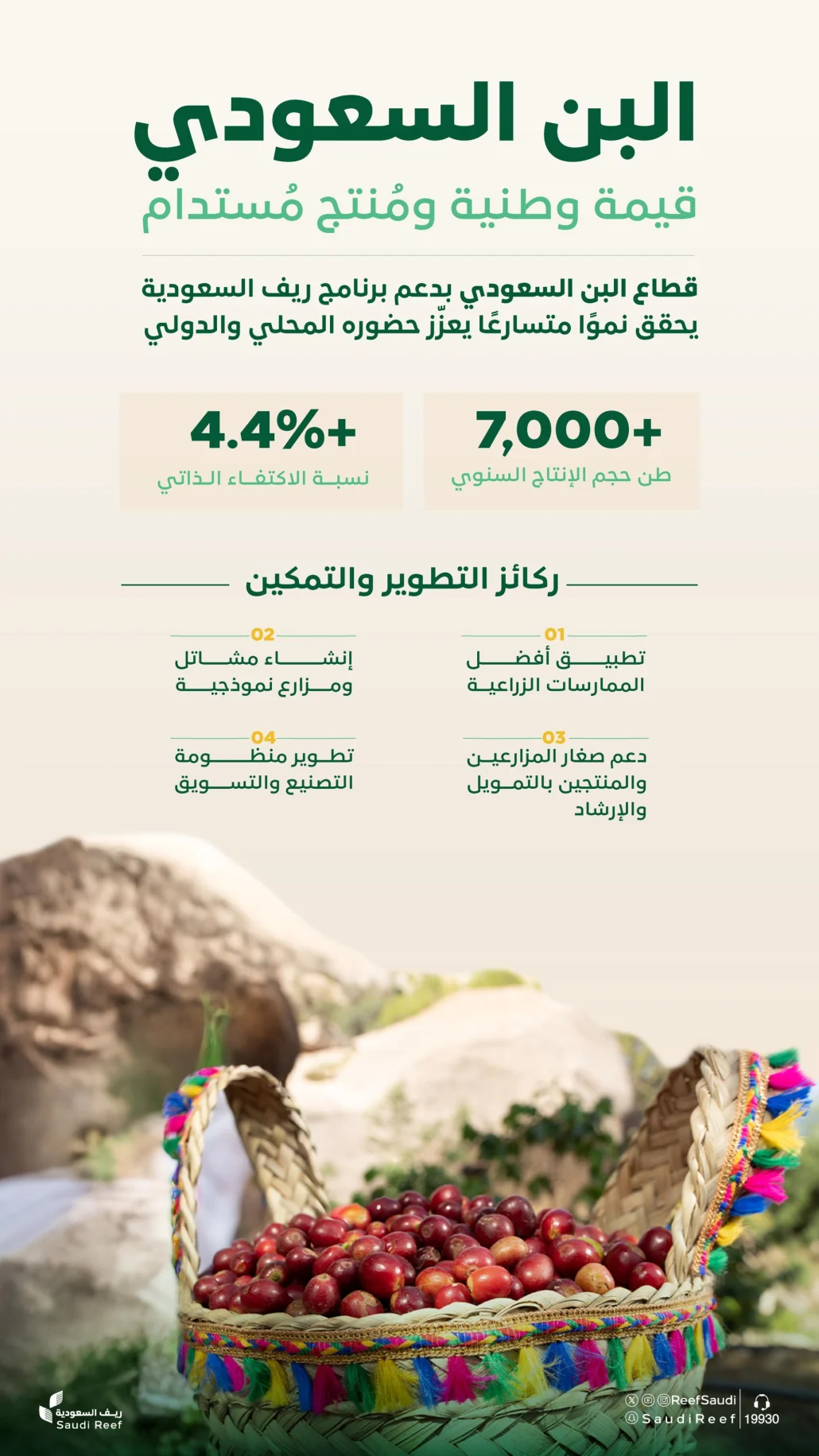 زيادة إنتاج البن السعودي