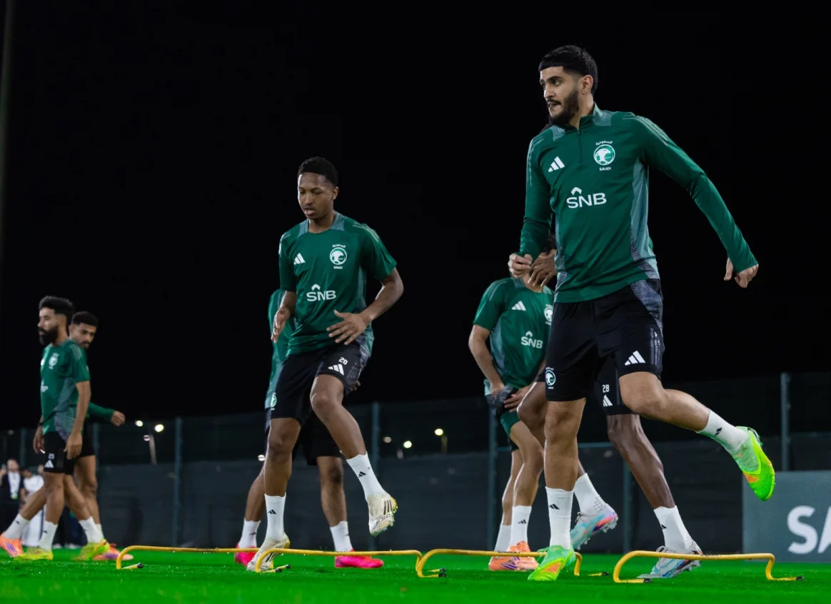 تدريبات المنتخب السعودي