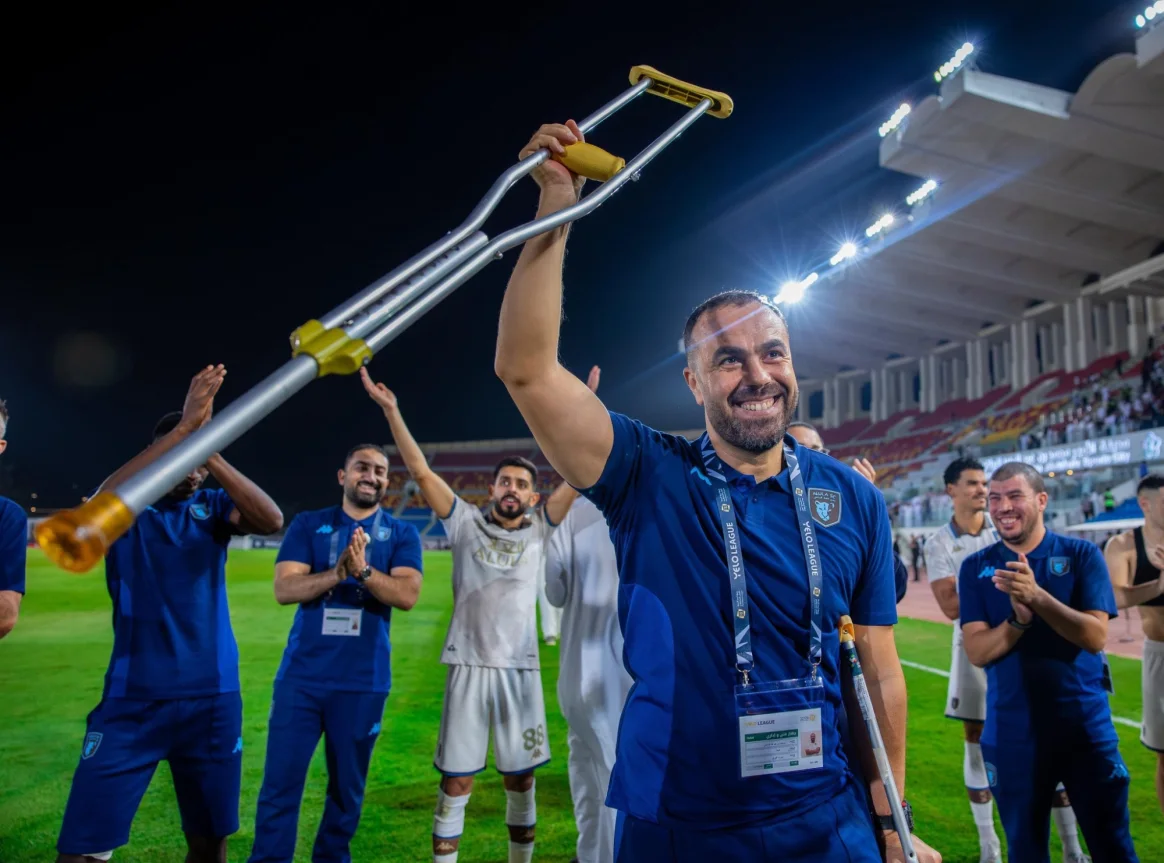 يوسفا المناعي مدرب العلا