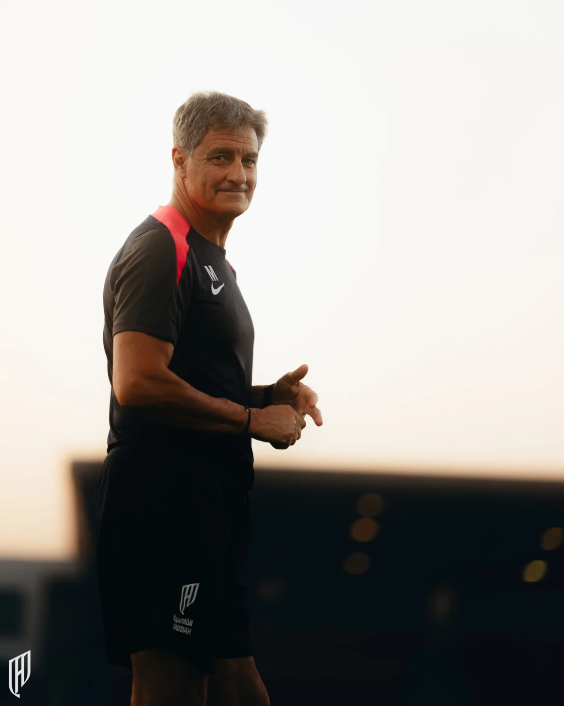 المدير الفني الإسباني لنادي القادسية، ميشيل غونزاليس