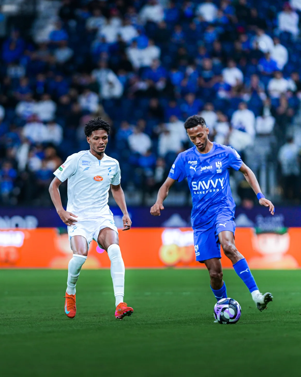 جانب من مواجهة الهلال والفتح