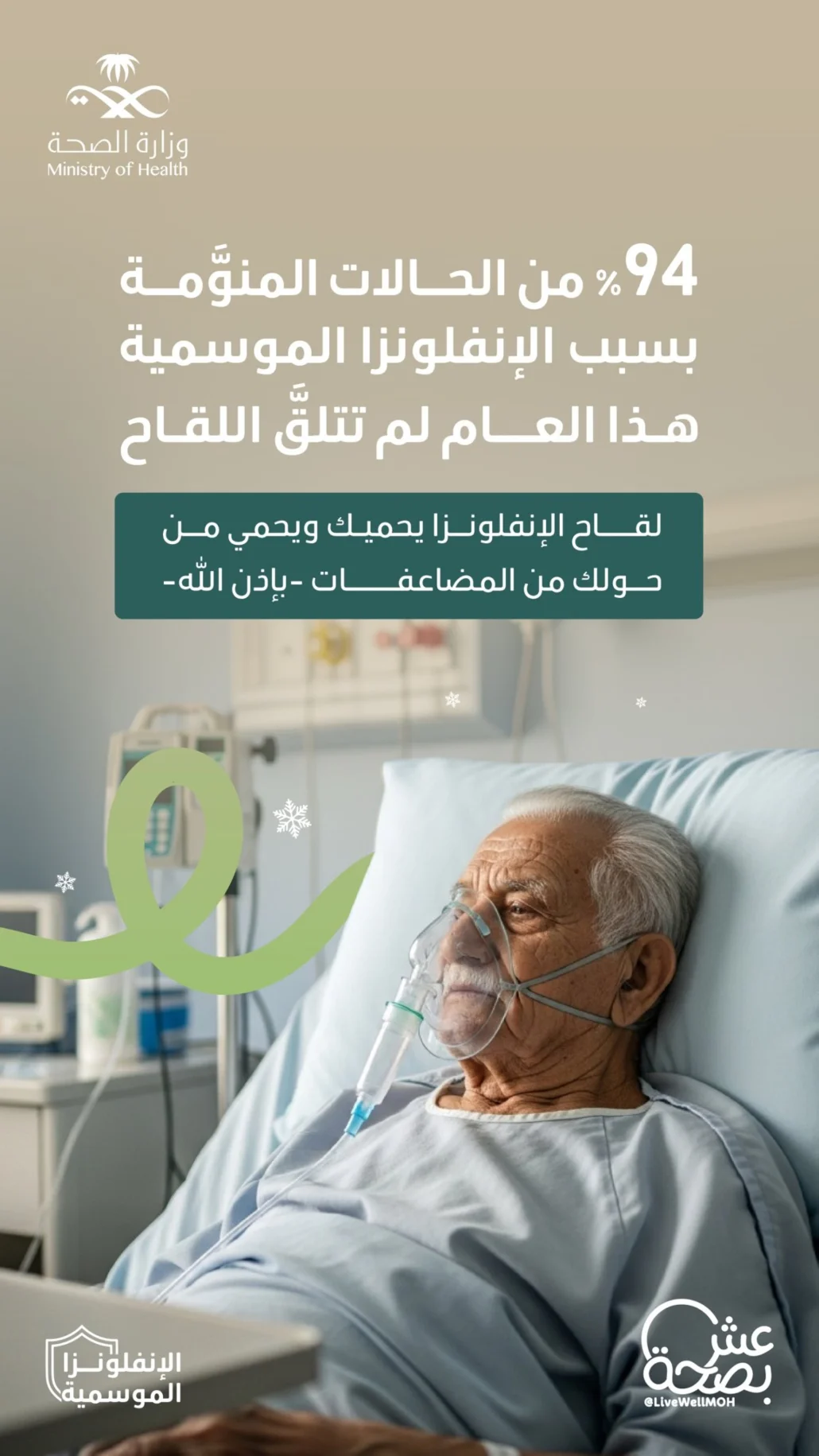 اللقاح أثبت قدرته على خفض الحاجة إلى العناية المركزة