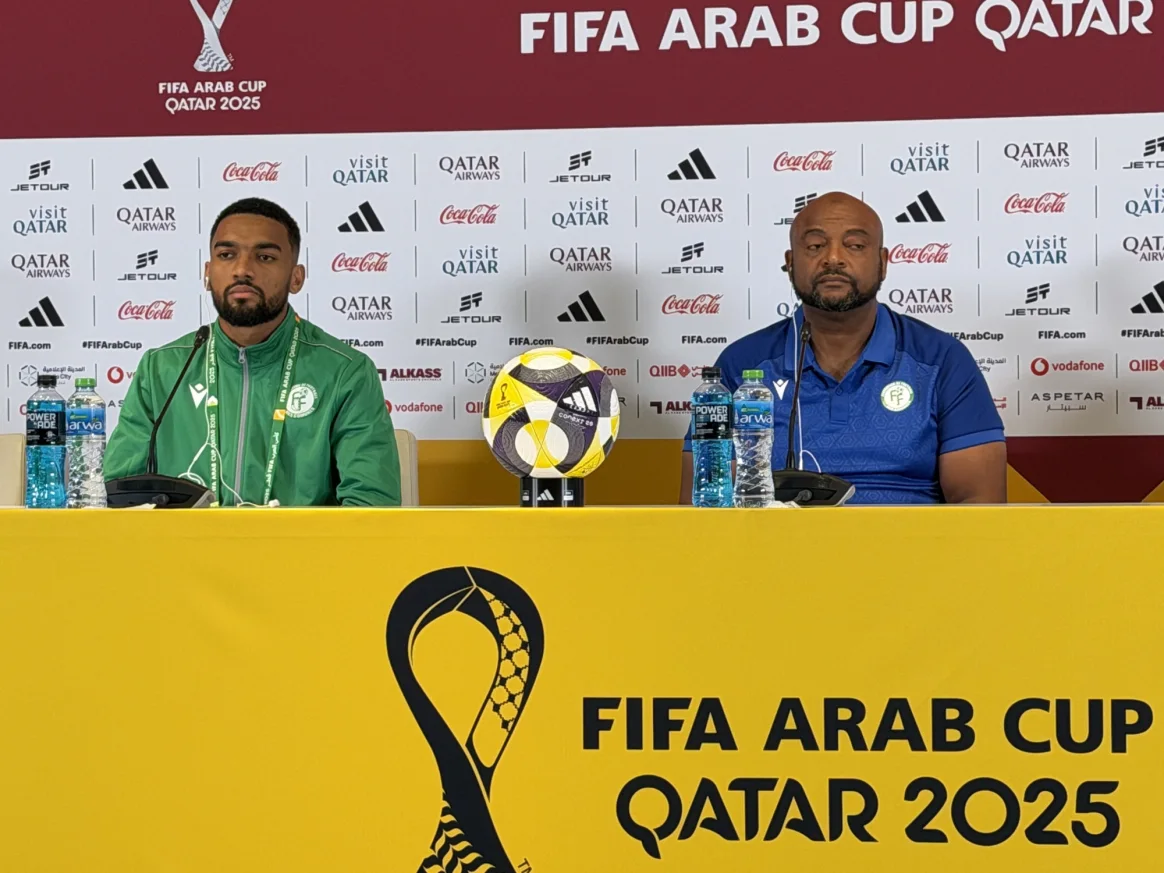 المؤتمر الصحفي الخاص بمنتخب جزر القمر قبل مواجهة الأخضر