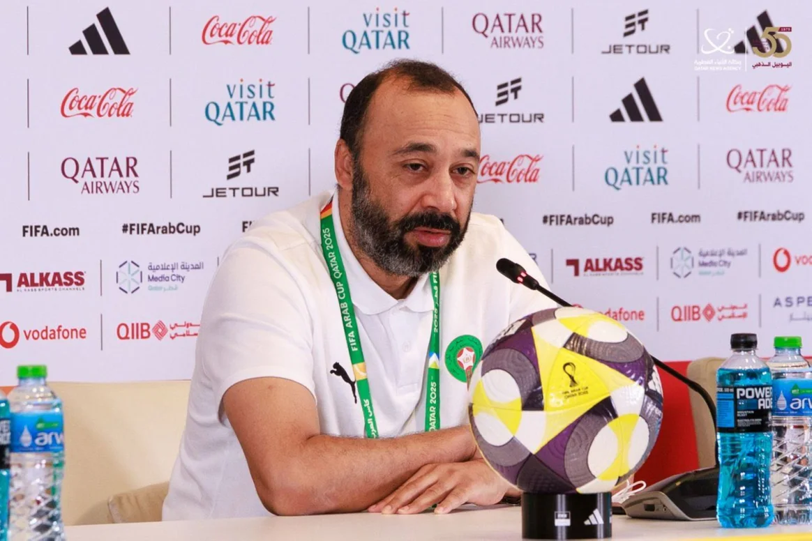 طارق السكتيوي مدرب منتخب المغرب
