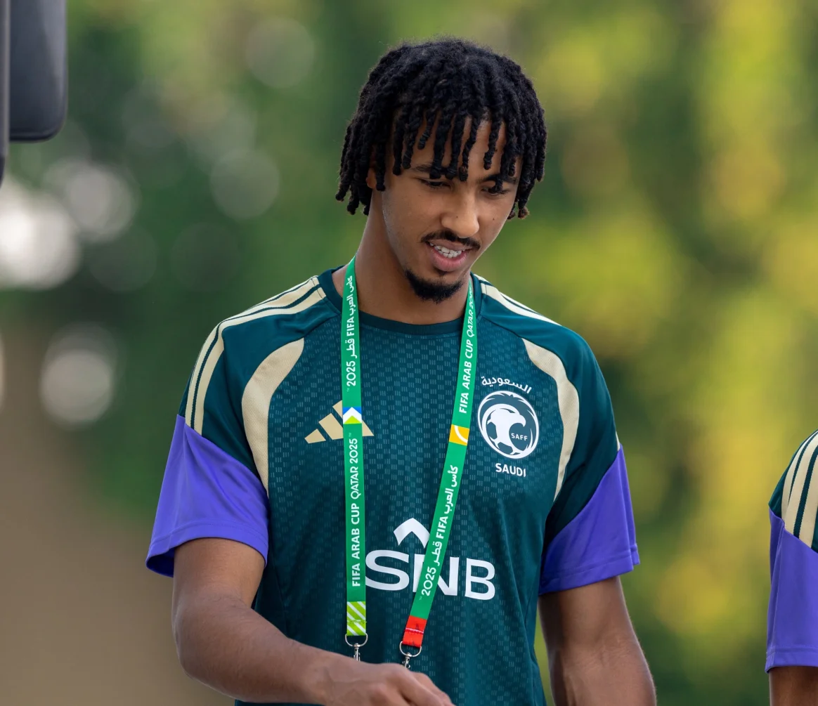 لاعب المنتخب السعودي جهاد ذكري