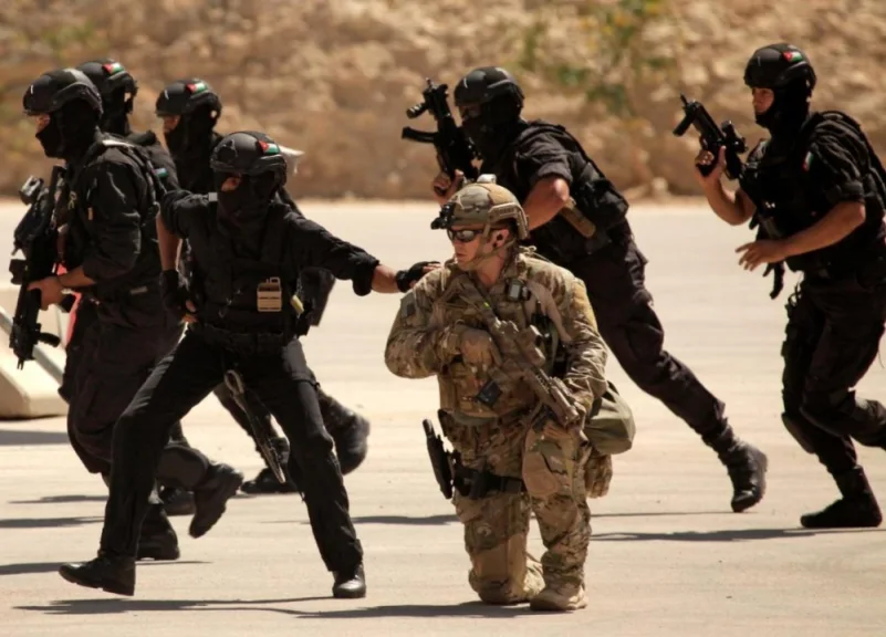 تمرين عسكري أردني أمريكي مشترك لمواجهة أخطار أسلحة الدمار الشامل