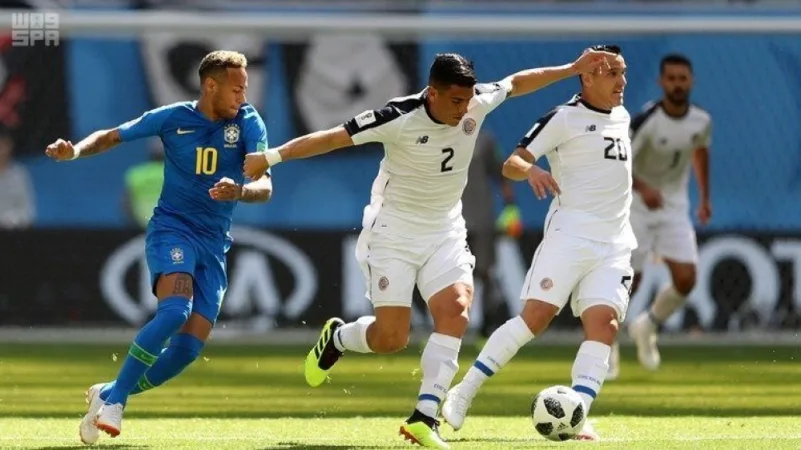 كأس العالم 2018 : منتخب البرازيل يفوز على كوستاريكا بهدفين دون مقابل