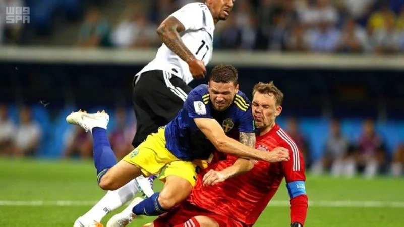 كأس العالم 2018 : منتخب ألمانيا يفوز على السويد بهدفين مقابل هدف