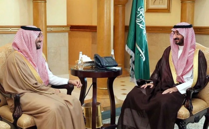 نائب أمير مكة المكرمة يستقبل نائب رئيس مجلس إدارة هيئة الرياضة