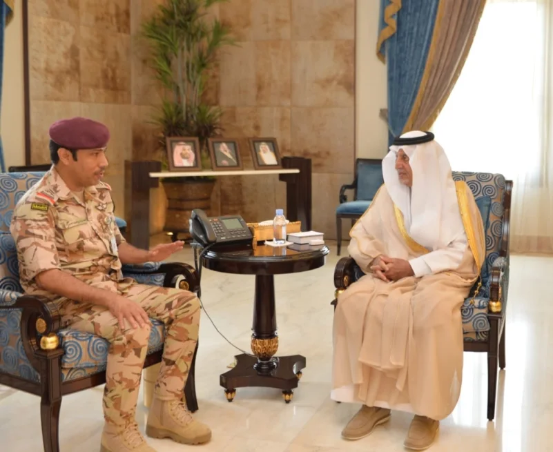 أمير مكة ونائبه يلتقيان قائد قوة الأمن الخاصة الثانية