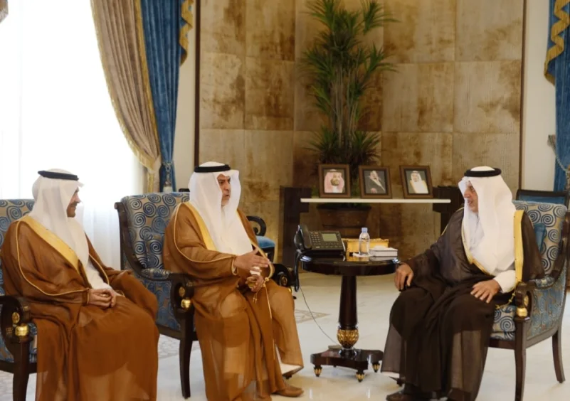 أمير مكة ونائبه يستقبلان رئيس مجلس إدارة "بِر جدة"