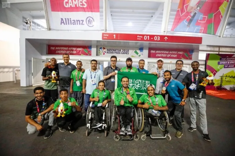 8 ميداليات سعودية في دورة الألعاب البارالمبية "جاكرتا 2018 "