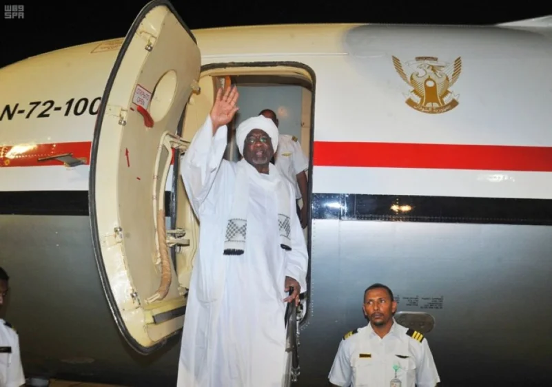 نائب الرئيس السوداني يغادر جدة