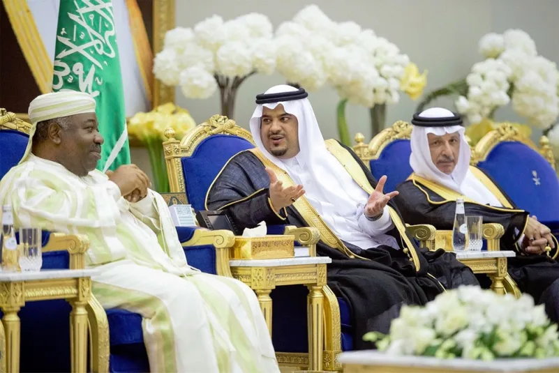 رئيس جمهورية الجابون يصل الرياض