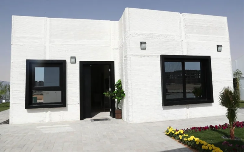 المملكة تنجح في تجربة بناء أول منزل بالطباعة ثلاثية الأبعاد في الشرق الأوسط
